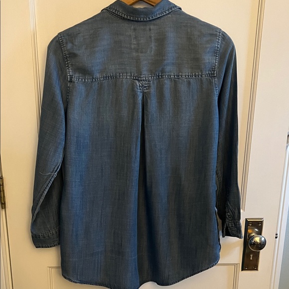 American Eagle Outfitters Blue Button Down Shirt - Picture 5 of 5
